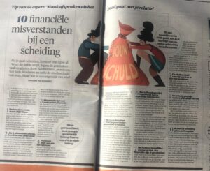 10 financiële misverstanden van een scheiding Krantenartikel 10 financiële misverstanden van een scheiding